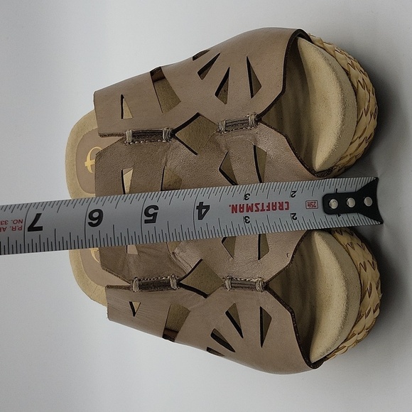 1136- Earthies Setina Wedges Sandals Size 7 - Picture 6 of 11